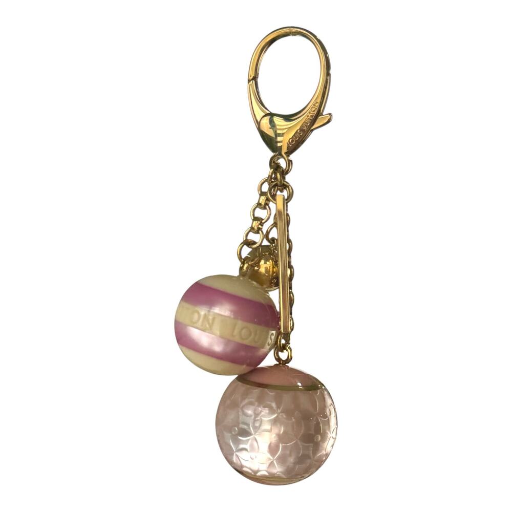 Louis Vuitton Pink Resin Bag Charm